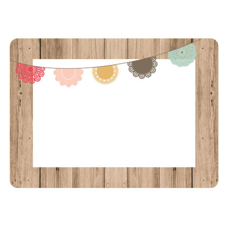 Simple Stories Front Porch Chipboard Frames (23826) (OUTLET)