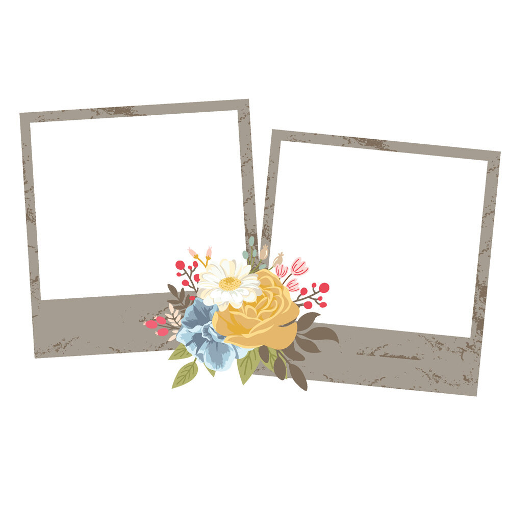 Simple Stories Front Porch Chipboard Frames (23826) (OUTLET)