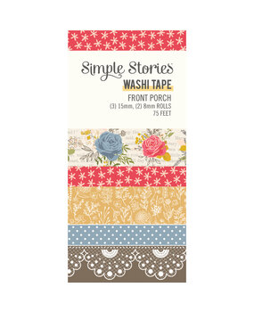Simple Stories Front Porch Washi Tape (23830) (OUTLET)