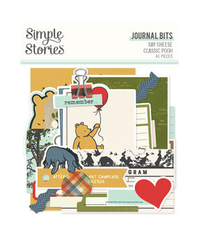 Simple Stories Say Cheese Classic Pooh Journal Bits & Pieces (23922) (OUTLET)
