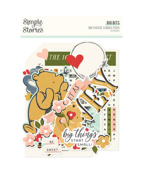 Simple Stories Say Cheese Classic Pooh Big Bits & Pieces (23925) (OUTLET)
