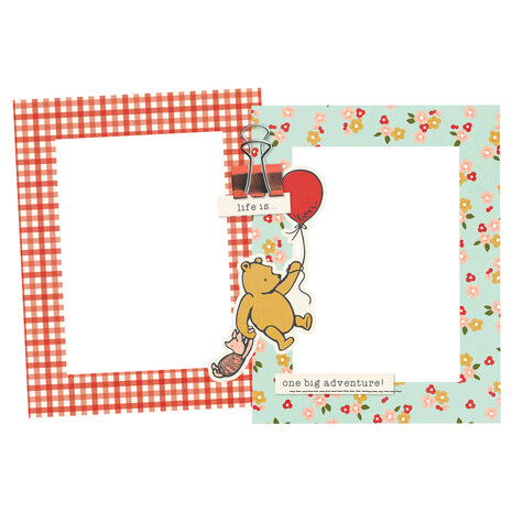 Simple Stories Say Cheese Classic Pooh Chipboard Frames (23927) (OUTLET)