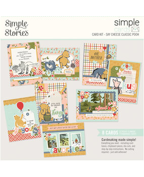 Simple Stories Say Cheese Classic Pooh Simple Cards Kit (23932) (OUTLET)