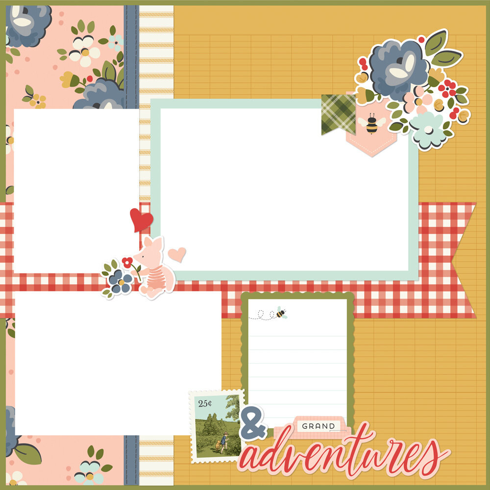 Simple Stories Say Cheese Classic Pooh Simple Pages Kit (23933) (OUTLET)