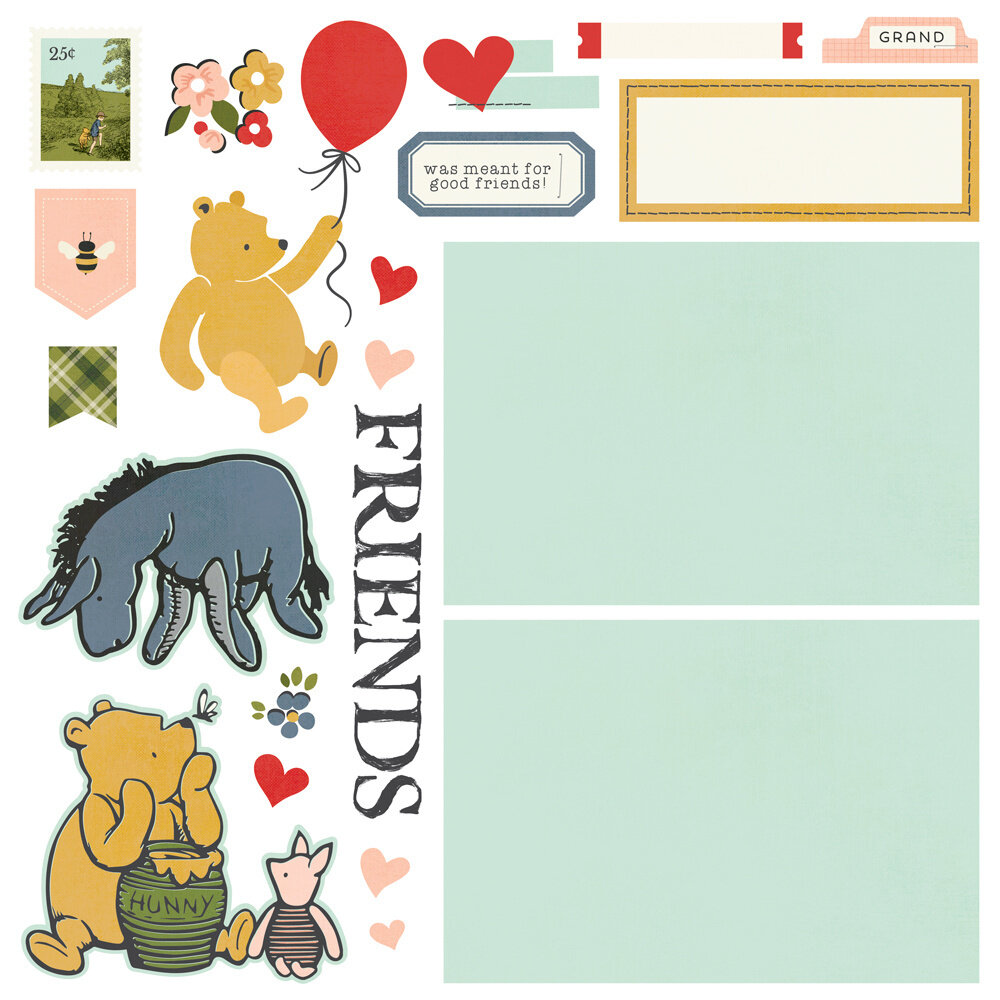 Simple Stories Say Cheese Classic Pooh Simple Pages Kit (23933) (OUTLET)
