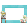 Simple Stories Simple Vintage Flower Shoppe Chipboard Frames (24226) (OUTLET)