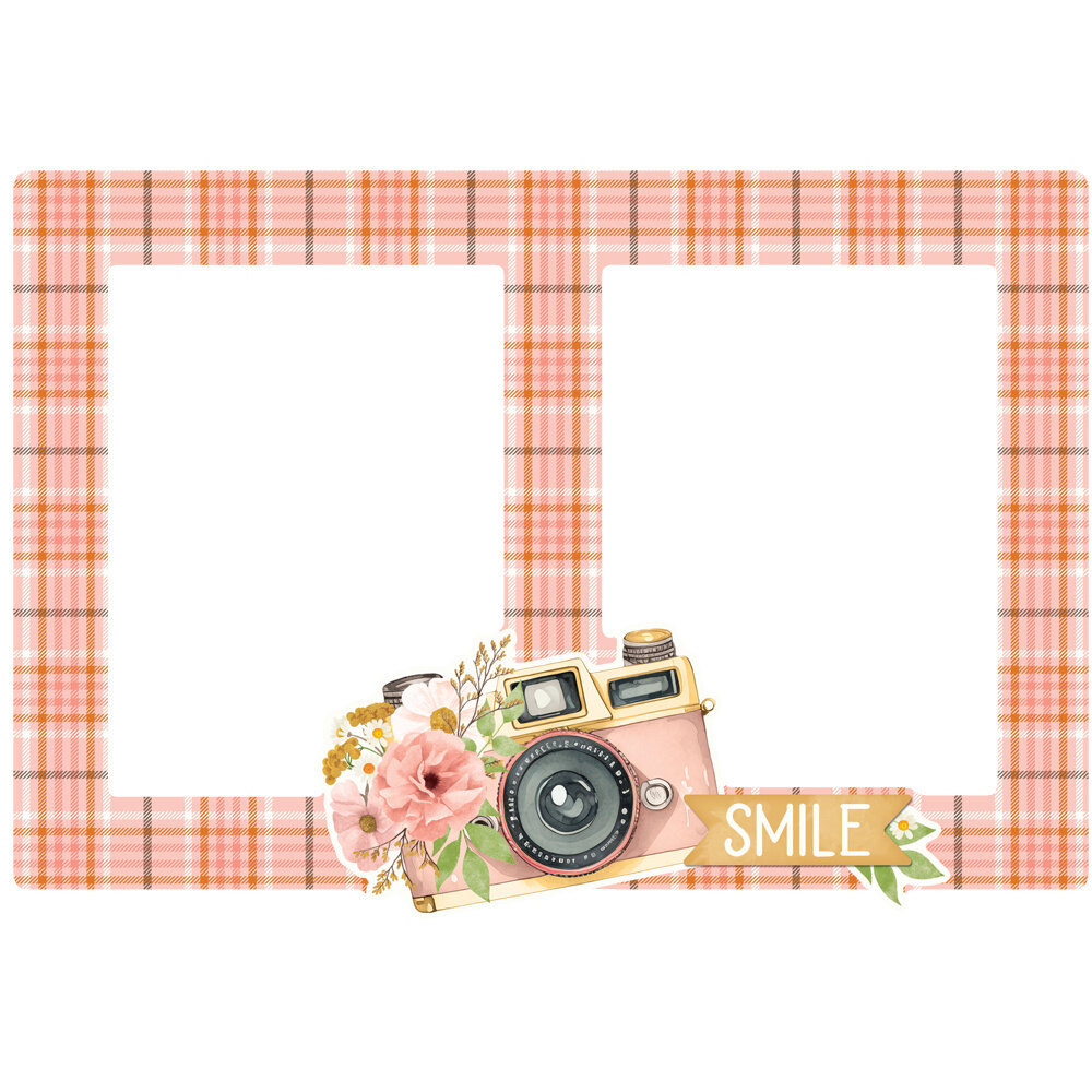 Simple Stories Simple Vintage Flower Shoppe Chipboard Frames (24226) (OUTLET)