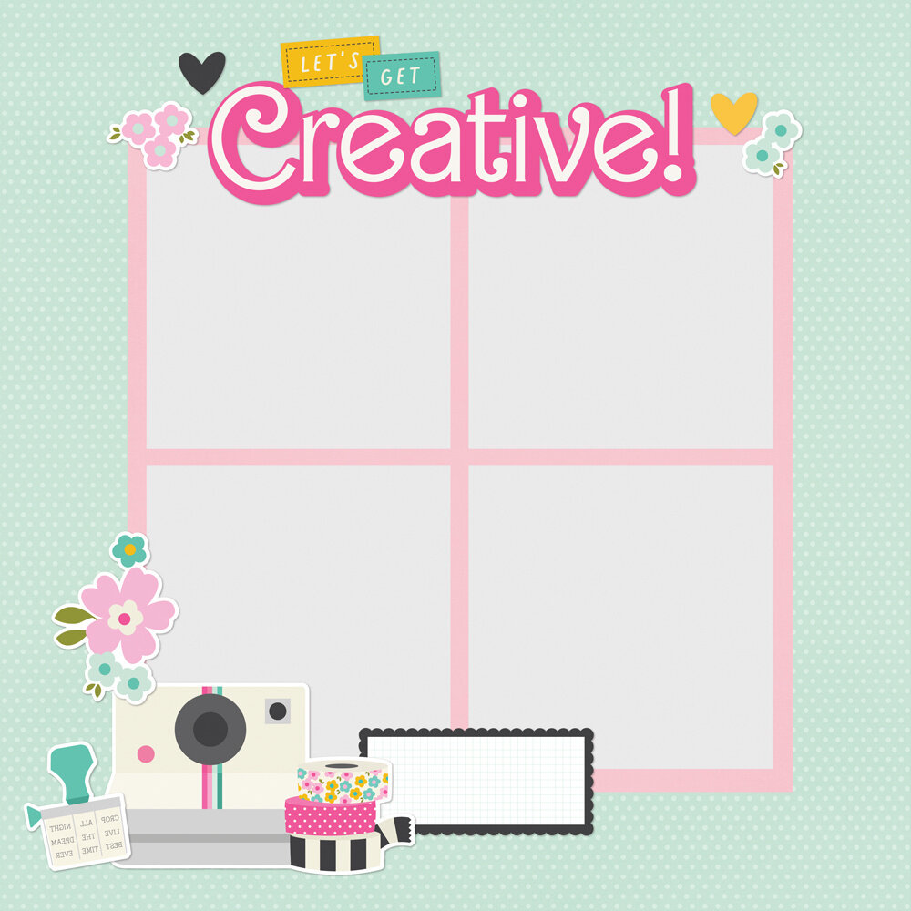 Simple Stories Crafty Babe Simple Pages Pieces (24314) (OUTLET)