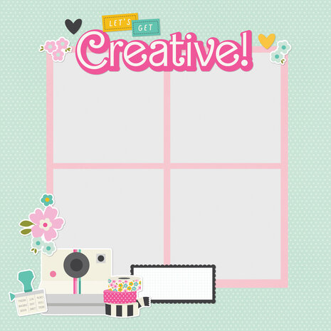 Simple Stories Crafty Babe Simple Pages Pieces (24314) (OUTLET)