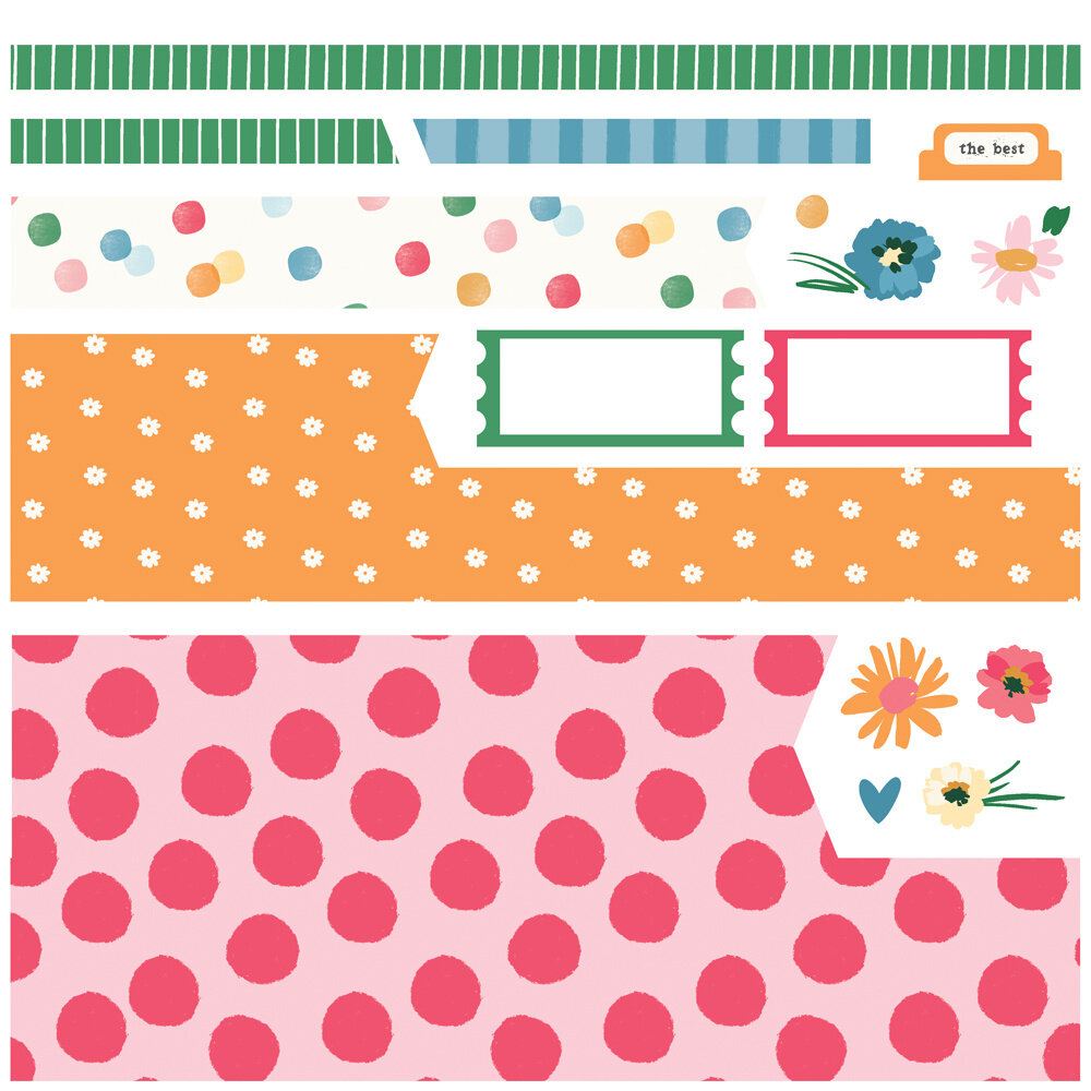 Simple Stories Sunny Days Simple Pages Kit (24528) (OUTLET) Simple Stories Sunny Days Simple Pages Kit (24528) (OUTLET)