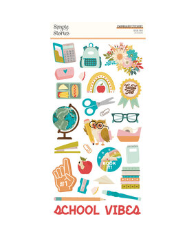 Simple Stories Book Fair 6x12 Inch Chipboard (24617) (OUTLET)