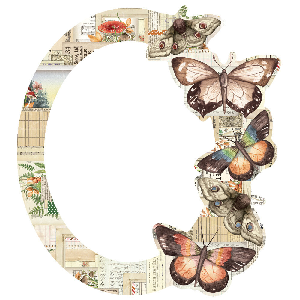 Simple Stories Simple Vintage Woodlands Chipboard Frames (24727) (OUTLET)