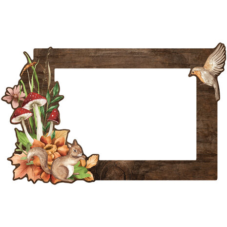 Simple Stories Simple Vintage Woodlands Chipboard Frames (24727) (OUTLET)