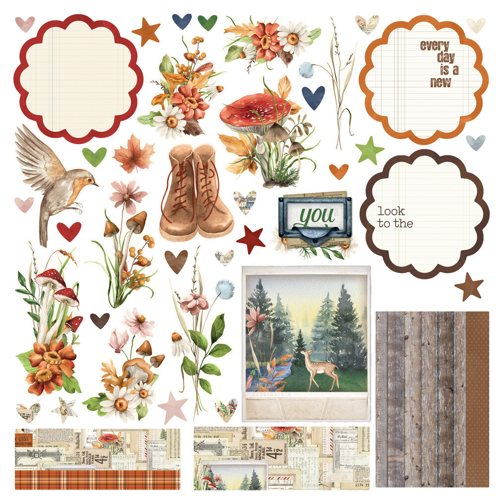 Simple Stories Simple Vintage Woodlands Simple Cards Kit (24734) (OUTLET)