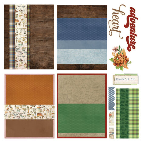 Simple Stories Simple Vintage Woodlands Simple Cards Kit (24734) (OUTLET)