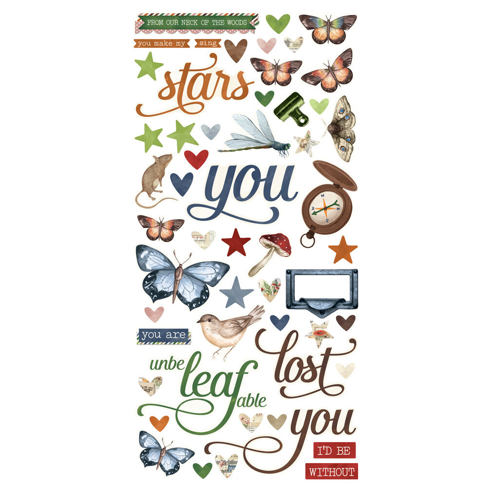 Simple Stories Simple Vintage Woodlands Simple Cards Kit (24734) (OUTLET)