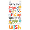 Simple Stories Say Cheese Classic Pooh Birthday Foam Stickers (24811) (OUTLET)