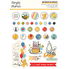 Simple Stories Say Cheese Classic Pooh Birthday Decorative Brads (24812) (OUTLET)