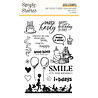 Simple Stories Say Cheese Classic Pooh Birthday Stamps Make A Wish! (24817) (OUTLET)