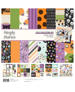 Simple Stories Spooky Things Collection Kit (24900) (OUTLET)