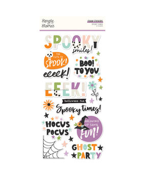 Simple Stories Spooky Things Foam Stickers (24920) (OUTLET)