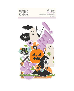 Simple Stories Spooky Things Simple Pages Pieces (24923) (OUTLET)