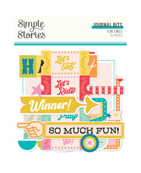 Simple Stories Fun Times Journal Bits & Pieces (25019) (OUTLET)