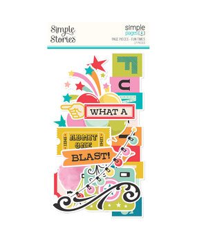 Simple Stories Fun Times Simple Pages Pieces (25024) (OUTLET)
