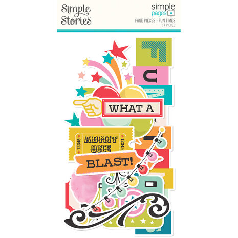 Simple Stories Fun Times Simple Pages Pieces (25024) (OUTLET)