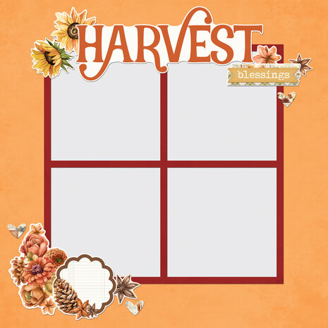 Simple Stories Simple Vintage Autumn Breeze Simple Pages Pieces (25129) (OUTLET)