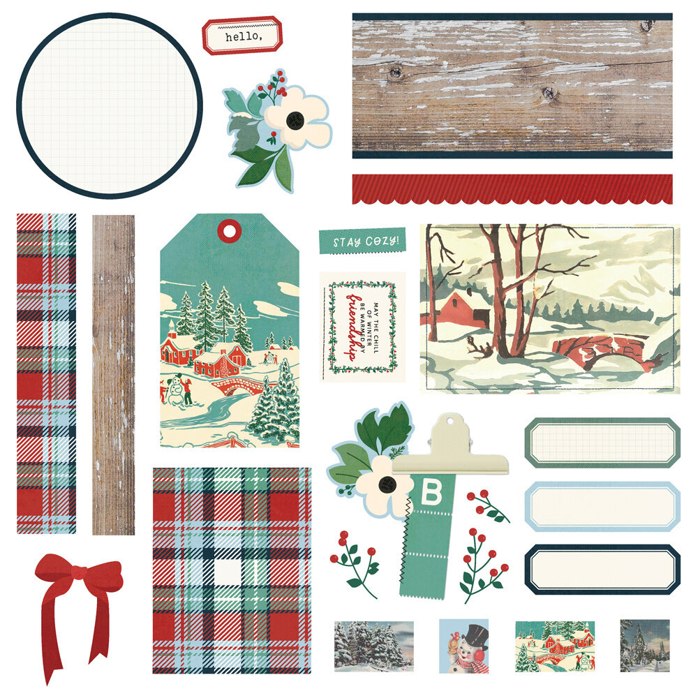 Simple Stories Simple Vintage Flannel Season Simple Cards Kit (25327) (OUTLET)