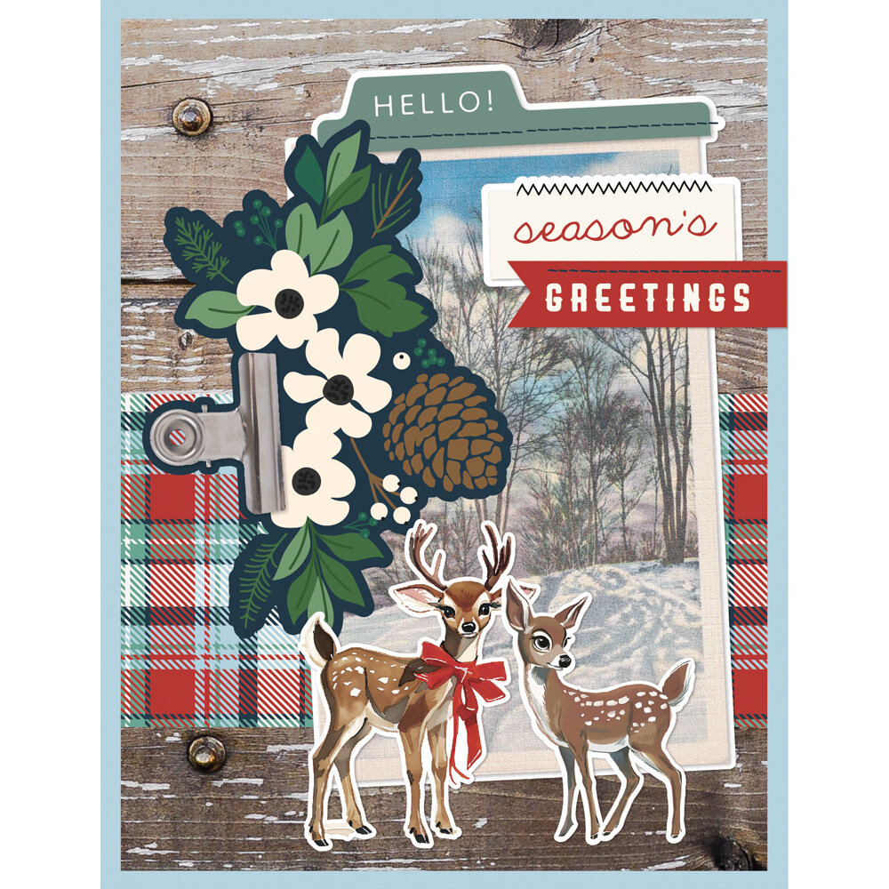Simple Stories Simple Vintage Flannel Season Simple Cards Kit (25327) (OUTLET)