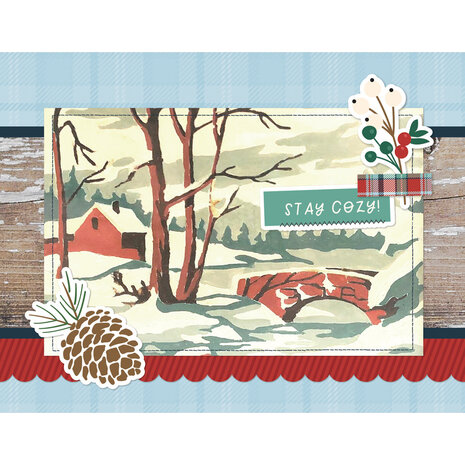 Simple Stories Simple Vintage Flannel Season Simple Cards Kit (25327) (OUTLET)