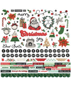 Simple Stories All Wrapped Up Cardstock Stickers (25402) (OUTLET)