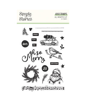 Simple Stories All Wrapped Up Stamps (25416) (OUTLET)