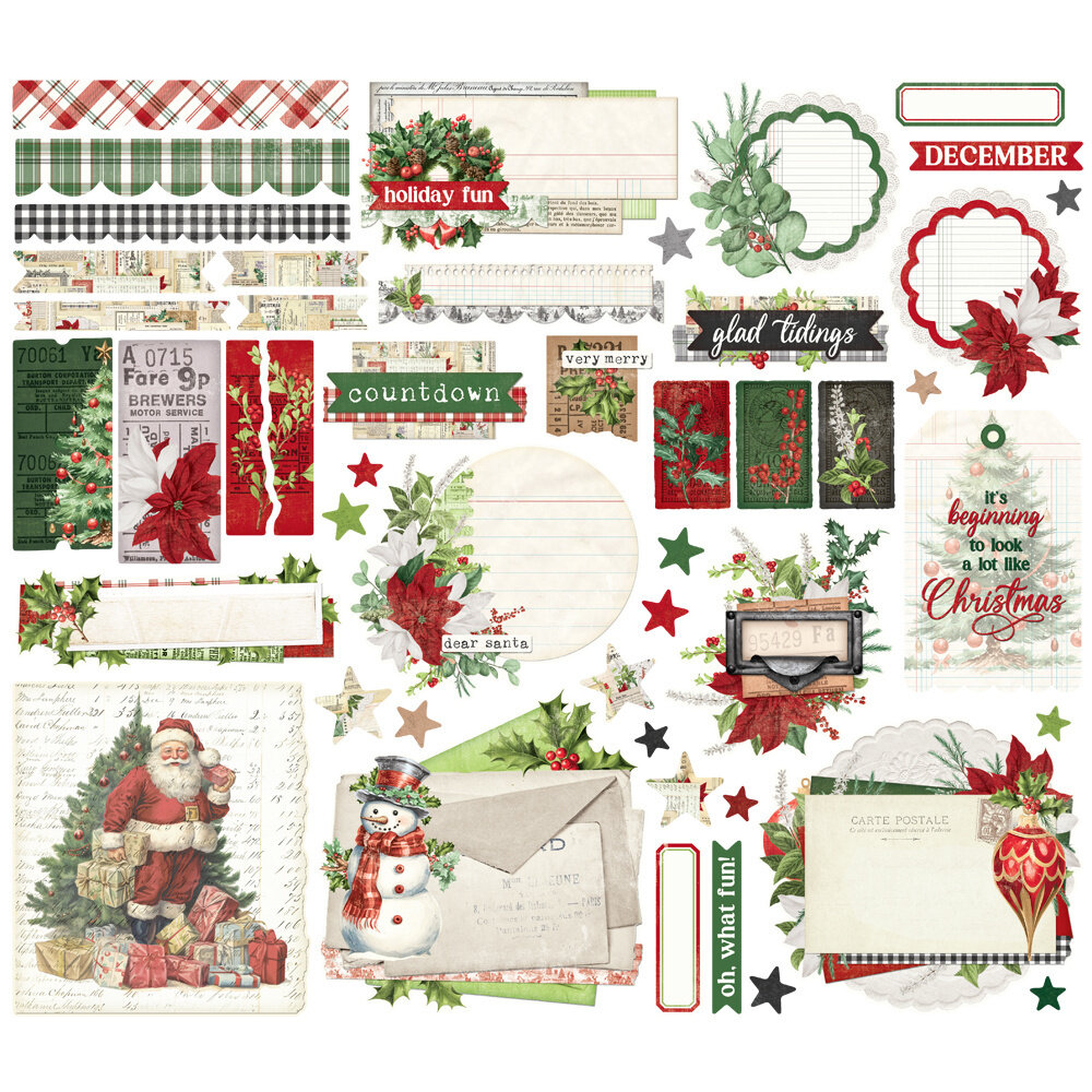 Simple Stories Simple Vintage Believe Ephemera (25529) (OUTLET)