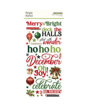 Simple Stories Simple Vintage Believe Foam Stickers (25533) (OUTLET)