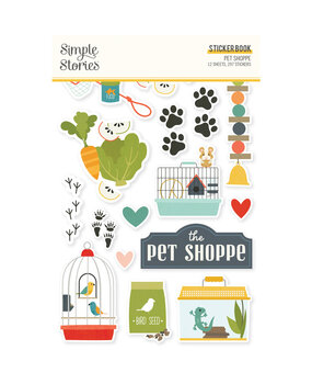 Simple Stories Pet Shoppe Sticker Book (SIS19210) (OUTLET)