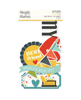 Simple Stories Simple Pages Pieces Pet Shoppe (SIS19215) (OUTLET)