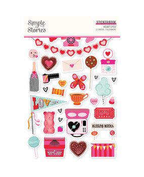 Simple Stories Heart Eyes Sticker Book (SIS19419) (OUTLET)