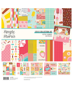 Simple Stories Retro Summer Collection Kit (SIS20000) (OUTLET)