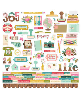 Simple Stories Noteworthy Cardstock Stickers (21302) (OUTLET)