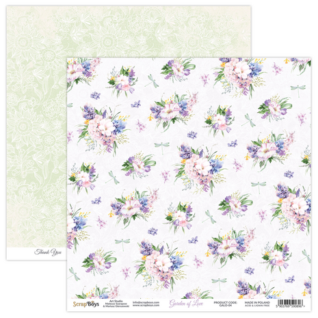 ScrapBoys Garden Of Love 12x12 Inch Paper Pack (GALO-08) (OUTLET) ScrapBoys Garden Of Love 12x12 Inch Paper Pack (GALO-08) (OUTLET)