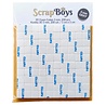 ScrapBoys 3D Foam 3mm Cubes 1x1cm - Gray (200pcs) (SB-06) (OUTLET)