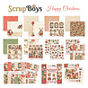ScrapBoys Happy Christmas Double Sided Die Cut Elements (40pcs) (SB-HACH-12) (OUTLET)