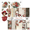 ScrapBoys Lady in Red 6x6 Inch Paper Pad (SB-LARE-09) (OUTLET)