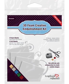 Scrapbook Adhesives 3D Foam Creative Embellishment Kit (01225) (OUTLET)