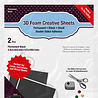 Scrapbook Adhesives 3D Foam Sheets Black Small (2pcs) (01229) (OUTLET)