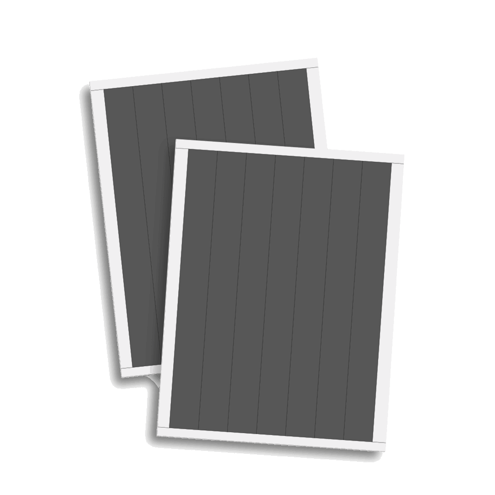 Scrapbook Adhesives 3D Foam Strips 0.5 Inch Black (14pcs) (01409-10) (OUTLET)