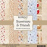 Reprint Snowman & Friends 12x12 Inch Paper Pack (CRP042) (OUTLET)